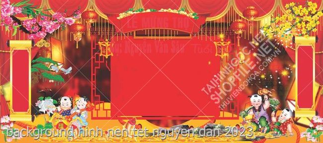 background hinh nen tet nguyen dan 2023